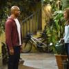 "Teenage Vampires and a White Russian" -- Bonnie is upset when her brother, Ray (Leonard Roberts) is arrested and calls Adam instead of her to bail him out. Also, Christy gets fired from her job at the restaurant, on MOM, Thursday, Jan. 4 (9:01-9:30 PM, ET/PT) on the CBS Television Network. Pictured left to right: Leonard Roberts as Ray and Allison Janney as Bonnie. Photo: Sonja Flemming/CBS ÃÂ©2017 CBS Broadcasting, Inc. All Rights Reserved