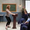 "Crazy Snakes and a Clog to the Head" -- When the ladies bring a meeting to a women\'s prison, Bonnie is attacked by an old acquaintance, Tammy (Kristen Johnston), and Christy helps Bonnie make amends, on MOM, Thursday, April 12 (9:01-9:30 PM, ET/PT) on the CBS Television Network. Pictured L to R: Allison Janney as Bonnie and Kristen Johnston as Tammy. Photo: Robert Voets/CBS ÃÂ©2018 CBS Broadcasting, Inc. All Rights Reserved