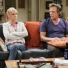 "Spaghetti Sauce and a Dumpster Fire" -- Christy considers getting a new sponsor, Nora (Yvette Nicole Brown), after witnessing Marjorie have a major meltdown in a grocery store, and Bonnie tries her hand at being a supportive friend, on MOM, Thursday, April 19 (9:01-9:30 PM, ET/PT) on the CBS Television Network. Pictured Left to right: Anna faris as Christy and William Fichtner as Adam. Photo: Darren Michaels/Warner Bros. Entertainment Inc. ÃÂ© 2018 WBEI. All rights reserved.