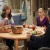 "Pre-Washed Lettuce and a Mime" - Christy has second thoughts about law school after a tough first day, and Bonnie is plagued by an upsetting dream, on the sixth season premiere of MOM, Thursday, Sept. 27 (9:01-9:30 PM, ET/PT) on the CBS Television Network. Pictured L to R: Allison Janney as Bonnie, Anna faris as Christy, and William Fichtner as Adam. Photo: Robert Voets/CBSÃÂ©2018 CBS Broadcasting, Inc. All Rights Reserved