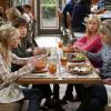 "Pre-Washed Lettuce and a Mime" - Christy has second thoughts about law school after a tough first day, and Bonnie is plagued by an upsetting dream, on the sixth season premiere of MOM, Thursday, Sept. 27 (9:01-9:30 PM, ET/PT) on the CBS Television Network. Pictured L to R: Anna faris as Christy, Beth Hall as Wendy, Jaime Pressly as Jill, Mimi Kennedy as Marjorie, and Allison Janney as Bonnie, and William Fichtner as Adam. Photo: Robert Voets/CBSÃÂ©2018 CBS Broadcasting, Inc. All Rights Reserved