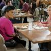 "Go-Go Boots and a Butt Cushion" -- When Christy doesn\'t need Gambler\'s Anonymous anymore, Bonnie vehemently disagrees, on MOM, Thursday, date (9:01-9:31 PM, ET/PT) on the CBS Television Network. Pictured L to R: Yvette Nicole Brown as Nora and Anna Faris as Christy. Photo: Darren Michaels/Warner Bros. Entertainment Inc. ÃÂ© 2018 WBEI. All rights reserved.