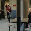"Big Sauce and Coconut Water" -- Christy is certain that Bonnie is in over her head when she invites a freshly-paroled Tammy (Kristen Johnston) to stay with them, on MOM, Thursday, date (9:01-9:30 PM, ET/PT) on the CBS Television Network. Pictured L to R: Allison Janney as Bonnie and Kristen Johnston as Tammy. Photo: Darren Michaels/Warner Bros. Entertainment Inc. ÃÂ© 2018 WBEI. All rights reserved.
