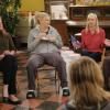 "Big Sauce and Coconut Water" -- Christy is certain that Bonnie is in over her head when she invites a freshly-paroled Tammy (Kristen Johnston) to stay with them, on MOM, Thursday, date (9:01-9:30 PM, ET/PT) on the CBS Television Network. Pictured L to R: Allison Janney as Bonnie, Kristen Johnston as Tammy, Jaime Pressly as Jill and Mimi Kennedy as Marjorie. Photo: Darren Michaels/Warner Bros. Entertainment Inc. ÃÂ© 2018 WBEI. All rights reserved.