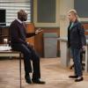 "Pork Loin and a Beat-Up Monte Carlo" -- Christy competes with her classmates for a prestigious internship, and Bonnie babysits Tammy following her oral surgery, on MOM, Thursday, Nov. 29 (9:01-9:30 PM, ET/PT) on the CBS Television Network. Pictured L to R: Alimi Ballard as Professor Gannon and Anna faris as Christy. Photo: Sonja Flemming/CBS ÃÂ©2018 CBS Broadcasting, Inc. All Rights Reserved