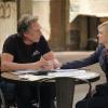 "Foot Powder and Five Feet of Vodka" -- Christy\'s search for the perfect Secret Santa gift leads her to discover Adam has been hiding something from Bonnie. Also, Tammy looks for a job in order to avoid being sent back to prison, on MOM, Thursday, Dec. 13 (9:01-9:30 PM, ET/PT) on the CBS Television Network. Pictured L to R: William Fichtner as Adam and Anna Faris as Christy. Photo: Darren Michaels/Warner Bros. Entertainment Inc. ÃÂ© 2018 WBEI. All rights reserved.