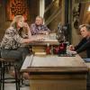 "Hacky Sack and a Beautiful Experience" -- Christy\'s smoking causes problems when the ladies take a road trip. Also, Bonnie offers Adam unsolicited business advice, on MOM, Thursday, Jan. 10 (9:01-9:30 PM, ET/PT) on the CBS Television Network. Pictured L to R: Allison Janney as Bonnie, Larry Joe Campbell as Mike, and William Fichtner as Adam. Photo: Darren Michaels/Warner Bros. Entertainment Inc. ÃÂ© 2018 WBEI. All rights reserved.