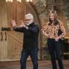 "Big Floor Pillows and a Ball of Fire" -- Christy and Bonnie are suspicious when Adam\'s best friend, Mitch (Bradley Whitford), returns, insisting he\'s a changed man, on MOM, Thursday, Jan. 17 (9:01-9:30 PM, ET/PT) on the CBS Television Network. Pictured L to R: Bradley Whitford as Mitch and Allison Janney as Bonnie. Photo: Darren Michaels/Warner Bros. Entertainment Inc. ÃÂ© 2018 WBEI. All rights reserved.