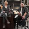 "Kalamazoo and a Bad Wedge of Brie" -- Christy\'s plan to win her sponsor\'s approval backfires and the ladies rush in to help after Jill\'s house is broken into, on MOM, Thursday, Jan. 31 (9:01-9:30 PM, ET/PT) on the CBS Television Network. Pictured L to R: Allison Janney as Jill, and Will Sasso as Officer Andy. Photo: Monty Brinton/CBS ÃÂ©2018 CBS Broadcasting, Inc. All Rights Reserved
