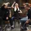 "Cincinnati and a Toe Situation" -- Bonnie reluctantly consults a therapist, Trevor (Rainn Wilson), for help with her ADD, and Christy battles her urge to gamble on sports while helping out at the bar, on MOM, Thursday, March 7 (9:01-9:30 PM, ET/PT) on the CBS Television Network. Network. Pictured L to R: Kristen Johnston as Tammy, Anna Faris as Christy, and William Fichtner as Adam. Photo: Monty Brinton/CBS ÃÂ©2019 CBS Broadcasting, Inc. All Rights Reserved