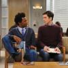 MULANEY:  John (John Mulaney, R) asks Motif (Seaton Smith, L) to be his medical emergency contact in the "Mo'laney Mo'Problems" season premiere episode of MULANEY airing Sunday, Oct. 10 (9:30-10:00 PM ET/PT) on FOX.  ©2014 Fox Broadcasting Co.  Cr:  Ray Mickshaw/FOX