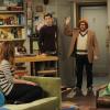 MULANEY: Andre (Zack Pearlman, R) visits John (John Mulaney, C) and Jane (Nasim Pedrad, L) in the "Mo'laney Mo'Problems" season premiere episode of MULANEY airing Sunday, Oct. 10 (9:30-10:00 PM ET/PT) on FOX.  ©2014 Fox Broadcasting Co.  Ray Mickshaw/FOX
