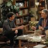 MULANEY:  John (John Mulaney, L) gets advice from his neighbor Oscar (Elliott Gould, R) in the "Mo'laney Mo'Problems" season premiere episode of MULANEY airing Sunday, Oct. 10 (9:30-10:00 PM ET/PT) on FOX.  ©2014 Fox Broadcasting Co.  Ray Mickshaw/FOX