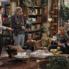 MULANEY:  John (John Mulaney, L) meets Oscar's (Elliott Gould, second from L) friends (guest stars Penny Marshall, second from R and Lorraine Bracco, R) in the "Sweet Jane" episode of MULANEY airing Sunday, Oct. 12 (9:30-10:00 PM ET/PT) on FOX.  ©2014 Fox Broadcasting Co.  Cr:  Ray Mickshaw/FOX
