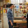 MULANEY:  John's (John Mulaney, L) mother (guest star Nora Dunn, R) comes for a visit in the "In the Name of the Mother, and the Son and the Holy Andre" episode of MULANEY airing Sunday, Nov. 9 (9:30-10:00 PM ET/PT) on FOX.  ©2014 Fox Broadcasting Co. Cr:  Ray Mickshaw/FOX