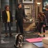 MULANEY:  Jane (Nasim Pedrad, second from R) shows Lou (Martin Short, R) her real laugh in the "World's Collide" episode of MULANEY airing Sunday, Oct. 12 (9:30-10:00 PM ET/PT) on FOX.  Also pictured:  Zack Pearlman (L) and John Mulaney (second from L).  ©2014 Fox Broadcasting Co. Cr:  Ray Mickshaw/FOX