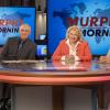 "I Don\'t (Heart) The Huckabee"--After decades of being banned, Murphy and the team devise an elaborate ruse to sneak her into a White House press briefing. Also, Phyllis hires an enthusiastic college Dreamer, Miguel (Adan Rocha), to help out at the bar, on MURPHY BROWN, Thursday, Oct. 4 (9:30-10:00 PM, ET/PT) on the CBS Television Network.  Pictured L-R: Joe Regalbuto as Frank Fontana, Candice Bergen as Murphy Brown, and Faith Ford as Corky Sherwood Photo: David Giesbrecht/Warner Bros. ÃÂ©2018 Warner Bros.Entertainment Inc.  All Rights Reserved.