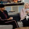 "The Girl Who Cried About Wolf"--Fearful of being scooped while legal vets her weighty investigative story, Murphy is exasperated when she learns Frank is dating an anchor, Christy Shepherd (Katie Finneran), from the competing Wolf Network, on MURPHY BROWN, Thursday, Oct. 25 (9:30-10:00 PM, ET/PT) on the CBS Television Network. Also, Murphy leads Avery on a wild goose chase when he attempts to figure out her story.  Pictured L-R: Nik Dodani as Pat Patel and Candice Bergen as Murphy Brown Photo: John Paul Filo/CBS ÃÂ©2018 CBS Broadcasting Inc. All Rights Reserved.