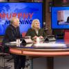 "The Coma and the Oxford Comma" - "The Murphy in the Morning" team strives to air a revealing first interview with Corky\'s beauty pageant friend (Brooke Shields), who just emerged from a 10-year coma nearly a decade after her nationally-covered "Sleeping Beauty Case" left lingering questions about the possibility of foul play, on MURPHY BROWN, Thursday, Nov. 15 (9:30-10:00 PM, ET/PT) on the CBS Television Network. Pictured L-R: Joe Regalbuto as Frank Fontana, Candice Bergen as Murphy Brown, and Faith Ford as Corky Sherwood Photo Credit: David Giesbrecht/WBTV ÃÂ©2018 Warner Bros. Entertainment Inc.  All Rights Reserved