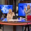 Beat the Press" - After Frank is physically attacked while covering a political rally, for the first time in her career Murphy is afraid to dispute the opposing viewpoint of a guest on her show, on MURPHY BROWN, Thursday, Nov. 29 (9:30-10:00 PM, ET/PT) on the CBS Television Network.  Pictured L-R: Grant Shaud as Miles Silverberg, Candice Bergen as Murphy Brown, Faith Ford as Corky Sherwood, and Nik Dodani as Pat Patel Photo Credit: David Giesbrecht /2018 Warner Bros. Entertainment Inc.  All Rights Reserved