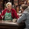 "AWOL" - A disillusioned Avery seeks career inspiration from his extended "family" at "Murphy In The Morning," while the team simultaneously tries to salvage a major exclusive that hinges on a middle-eastern source who has gone dark, on MURPHY BROWN, Thursday, Dec. 13 (9:30-10:00 PM, ET/PT) on the CBS Television Network. Pictured L-R:Tyne Daly as Phyllis and Jake McDorman as Avery Brown  Photo Credit: David Giesbrecht/2018 Warner Bros. Entertainment Inc.  All Rights Reserved