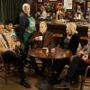 "Happy New Year" - The gang tries to distract Murphy from worrying about Avery\'s assignment in Kabul by getting her to attend the special 100th anniversary New Year\'s Eve celebration at Phil\'s Bar, on the first season finale of the revival of MURPHY BROWN, Thursday, Dec. 20 (9:30-10:00 PM, ET/PT) on the CBS Television Network. Pictured L-R: Grant Shaud as Miles Silverberg, Nik Dodani as Pat Patel, Tyne Daly as Phyllis, Charles Kimbrough as Jim Dial, Candice Bergen as Murphy Brown, Faith Ford as Corky Sherwood, and Joe Regalbuto as Frank Fontana Photo: David M. Russell/CBS  ÃÂ©2018 CBS Broadcasting Inc. All Rights Reserved.