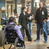 "The Recruits" -- Behind the scenes on the set of the CBS series NCIS: NEW ORLEANS, Oct 14 (9:00-10:01, ET/PT), on the CBS Television Network. Pictured L-R: Daryl Mitchell, Zoe McLellan, Director Oz Scott, and Scott Bakula Photo: Skip Bolen/CBS ÃÂ©2014 CBS Broadcasting, Inc. All Rights Reserved