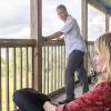"Watch Over Me" -- The NCIS team investigates the murder of a Navy Officer with the highest level top secret clearance who was recently assigned as a tech liaison with a private developer.  Also, Pride transforms the carport into an auto shop as he works on the first car he ever gave his wife, on NCIS: NEW ORLEANS, Tuesday, Nov. 11 (9:00-10:01, ET/PT), on the CBS Television Network. Pictured L-R: Scott Bakula as Special Agent Dwayne Pride and Laura Allen as Katherine Wilson Photo: Skip Bolen/CBS ÃÂ©2014 CBS Broadcasting, Inc. All Rights Reserved