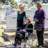 "Chasing Ghosts" -- After a Navy issued stolen gun is found to belong to a Chief Petty Officer who died 40 years ago, the NCIS team reopens the cold case, one that Wade has personally tracked and investigated for years.  Also, the team prepares for their annual Thanksgiving dinner together, on NCIS: NEW ORLEANS, Nov 25 (9:00-10:00, ET/PT), on the CBS Television Network. Pictured L-R: Angela Gots as Miriam Tarlow, Cristine Rose as Hannah Tarlow, and CCH Pounder as Dr. Loretta Wade   Photo: Skip Bolen/CBS  ÃÂ©2014 CBS Broadcasting, Inc. All Rights Reserved