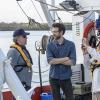 "The Abyss" -- Behind the scenes of the CBS series NCIS: NEW ORLEANS, scheduled to air on the CBS Television Network. Pictured L-R: Director Terrence O\'Hara, Rob Kerkovich, and Director of Photography Gordon Lonsdale Photo: Skip Bolen/CBS ÃÂ©2014 CBS Broadcasting, Inc. All Rights Reserved