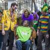 "Le Carnivale de la Mort" -- After a Petty Officer is found murdered in the midst of Mardi Gras events, the NCIS team investigates what parades and parties led to his untimely death. Also, Pride must decide what aspects of his strained relationship with his father he is willing to share with his daughter, on NCIS: NEW ORLEANS, Tuesday, Feb. 17 (9:00-10:01 PM, ET/PT) on the CBS Television Network. Pictured L-R: Rob Kerkovich as Sebastian Lund, CCH Pounder as Dr. Loretta Wade, Daryl Mitchell as Investigative Computer Specialist Patton Plame, Lucas Black as Special Agent Christopher LaSalle, Zoe McLellan as Special Agent Meredith "Merri" Brody Photo: Skip Bolen/CBS ÃÂ©2015 CBS Broadcasting, Inc. All Rights Reserved