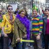 "Le Carnivale de la Mort" -- After a Petty Officer is found murdered in the midst of Mardi Gras events, the NCIS team investigates what parades and parties led to his untimely death. Also, Pride must decide what aspects of his strained relationship with his father he is willing to share with his daughter, on NCIS: NEW ORLEANS, Tuesday, Feb. 17 (9:00-10:01 PM, ET/PT) on the CBS Television Network. Pictured L-R: Rob Kerkovich as Sebastian Lund, CCH Pounder as Dr. Loretta Wade, Lucas Black as Special Agent Christopher LaSalle, Zoe McLellan as Special Agent Meredith "Merri" Brody Photo: Skip Bolen/CBS ÃÂ©2015 CBS Broadcasting, Inc. All Rights Reserved