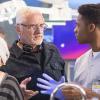 "The Insider" -- Behind the scenes of the CBS series NCIS: NEW ORLEANS, scheduled to air on the CBS Television Network. Pictured L-R: Director James Whitmore, Jr. and Christopher Meyer Photo: Skip Bolen/CBS ÃÂ©2015 CBS Broadcasting, Inc. All Rights Reserved