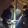"The List" -- After a sailor is murdered in the champagne room of a strip club, the NCIS team links the murder weapon to two additional unsolved cases and discovers that the names of all three victims appear on a mural in a dilapidated part of town.  Also, Brody\'s ex-fiancÃÂ© pays her a surprise visit, on NCIS: NEW ORLEANS, Tuesday, March 24 (9:00-10:01, ET/PT), on the CBS Television Network. Pictured L-R: Scott Bakula as Special Agent Dwayne Pride and Zoe McLellan as Special Agent Meredith "Merri" Brody Photo: Skip Bolen/CBS ÃÂ©2015 CBS Broadcasting, Inc. All Rights Reserved