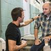 "How Much Pain Can You Take" -- To send a message to Pride, Baitfish murders someone close to the NCIS team, prompting a citywide manhunt for the elusive criminal, on NCIS: NEW ORLEANS, Tuesday, May 5 (9:00-10:01 PM, ET/PT), on the CBS Television Network.  Pictured L-R: Lucas Black as Special Agent Christopher LaSalle and Colin Walker as Pete Kelly Photo: Skip Bolen/CBS ÃÂ©2014 CBS Broadcasting, Inc. All Rights Reserved