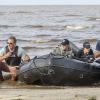 "My City" --  After receiving intelligence that the ports have been breached, placing the Navy and the Gulf Coast in harm\'s way, Pride and the NCIS team follow every angle to determine what has entered their city and how they can put a stop to the Broussard Syndicate, who seem to always be one step ahead of them, on NCIS: NEW ORLEANS, Tuesday, May 12 (9:00-10:01 PM, ET/PT), on the CBS Television Network. Pictured L-R: Scott Bakula as Special Agent Dwayne Pride, Zoe McLellan as Special Agent Meredith "Merri" Brody, and Lucas Black as Special Agent Christopher LaSalle Photo: Skip Bolen/CBS ÃÂ©2015 CBS Broadcasting, Inc. All Rights Reserved