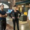 "My City" --  After receiving intelligence that the ports have been breached, placing the Navy and the Gulf Coast in harm\'s way, Pride and the NCIS team follow every angle to determine what has entered their city and how they can put a stop to the Broussard Syndicate, who seem to always be one step ahead of them, on NCIS: NEW ORLEANS, Tuesday, May 12 (9:00-10:01 PM, ET/PT), on the CBS Television Network. Pictured L-R: Lucas Black as Special Agent Christopher LaSalle, Zoe McLellan as Special Agent Meredith "Merri" Brody, and Scott Bakula as Special Agent Dwayne Pride Photo: Skip Bolen/CBS ÃÂ©2015 CBS Broadcasting, Inc. All Rights Reserved