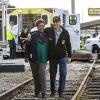 "No Man\'s Land" -- Behind the scenes on the set of the CBS drama NCIS: NEW ORLEANS, Tuesday, Feb. 16 (9:00-10:00 PM, ET/PT), on the CBS Television Network.  Pictured L-R: CCH Pounder and Scott Bakula Photo: Skip Bolen/CBS ÃÂ©2015 CBS Broadcasting, Inc. All Rights Reserved