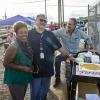 "No Man\'s Land" --Behind the scenes of the CBS series NCIS: NEW ORLEANS, Tuesday, Feb. 16 (9:00-10:00 PM, ET/PT), on the CBS Television Network.  Pictured L-R: CCH Pounder, Consultant and real NCIS agent D\'Wayne Swear, and Scott Bakula Photo: Skip Bolen/CBS ÃÂ©2015 CBS Broadcasting, Inc. All Rights Reserved