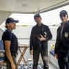"Follow The Money" -- Pride must protect a beloved family friend who is engaged to the number one suspect in the ongoing NCIS and FBI cartel case, on NCIS: New Orleans, Tuesday, Jan. 3, 2017 (10:00-11:00, ET/PT), on the CBS Television Network. Pictured L-R: Toni Trucks as CGIS Agent Joan Swanson, Lucas Black as Special Agent Christopher LaSalle, Shanley Caswell as Laurel, and Rob Kerkovich as Sebastian Lund Photo: Skip Bolen/CBS ÃÂ©2016 CBS Broadcasting, Inc. All Rights Reserved