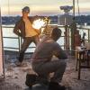 "Hell on High Water" -- After Pride travels to a deep sea oil rig for a murder investigation, the team uncovers a gas leak that\'s on the verge of causing a catastrophic explosion. Also, Sebastian starts his NCIS special agent training at FLETEC, on NCIS: NEW ORLEANS, Tuesday, Jan. 24 (10:00-11:00 PM, ET/PT) on the CBS Television Network.  Pictured: Scott Bakula as Special Agent Dwayne Pride and David Kallaway as Darren Meade Photo: Skip Bolen/CBS ÃÂ©2016 CBS Broadcasting, Inc. All Rights Reserved
