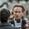"Down The Rabbit Hole" -- After Pride is spotted tracking one of Mayor Hamilton\'s (Steven Weber) accomplices, the suspect opens fire on a crowded street before disappearing, on NCIS: NEW ORLEANS, Tuesday, May 9 (10:00-11:00, ET/PT), on the CBS Television Network.  Pictured: Steven Weber as Mayor Douglas Hamilton Photo: Skip Bolen/CBS ÃÂ©2017 CBS Broadcasting, Inc. All Rights Reserved