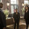 "Poetic Justice" -- Unable to trust anyone in New Orleans, the NCIS team calls in FBI Assistant Director Isler (Derek Webster) to help expose and stop the sinister scheme Mayor Hamilton (Steven Weber) has planned for the residents of Clearwater, on the third season finale of NCIS: NEW ORLEANS, Tuesday, May 16 (10:00-11:00, ET/PT), on the CBS Television Network. Pictured L-R: Derek Webster as FBI Assistant Director Isler, Shalita Grant as Sonja Percy, Vanessa Ferlito as FBI Special Agent Tammy Gregorio, and Lucas Black as Special Agent Christopher LaSalle Photo: Skip Bolen/CBS ÃÂ©2017 CBS Broadcasting, Inc. All Rights Reserved