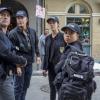 "Dead Man Calling" -- The NCIS team investigates the copycat murder of an unsolved case from 150 years ago that spawned a legendary New Orleans ghost story. Also, Gregorio is spooked when the case is connected to a recent sÃÂ©ance and a local medium, on NCIS: NEW ORLEANS, Tuesday, Oct. 10 (10:00-11:00 PM, ET/PT) on the CBS Television Network. Pictured L-R: Lucas Black as Special Agent Christopher LaSalle, Scott Bakula as Special Agent Dwayne Pride, Vanessa Ferlito as FBI Special Agent Tammy Gregorio, Shalita Grant as Sonja Percy, and CCH Pounder as Dr. Loretta Wade  Photo: Skip Bolen/CBS ÃÂ©2017 CBS Broadcasting, Inc. All Rights Reserved