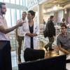 "The Accident" -- NCIS is called in to investigate after a clinical trial of brain implants in Veterans is hacked. Also, Patton must work alongside his ex-wife, Doctor Anna Yoon (Kelly Hu), who spearheads the project, on NCIS: NEW ORLEANS, Tuesday, Nov. 7 (10:00-11:00 PM, ET/PT) on the CBS Television Network.  Pictured L-R: Rob Kerkovich as Forensic Scientist Sebastian Lund, Scott Bakula as Special Agent Dwayne Pride, and Kelly Hu as Dr. Anna Yoon Photo: Skip Bolen/CBS ÃÂ©2017 CBS Broadcasting, Inc. All Rights Reserved