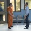 "Mirror Mirror" -- After Rita Deveraux (Chelsea Field) tells Pride that Douglas Hamilton (Steven Weber) is about to make a deal to get out of prison, Pride and the team rehash the Clearwater case in hopes of locating his mystery partner and spoiling his bargaining chip, on NCIS: NEW ORLEANS, Tuesday, Dec. 12 (10:00-11:00 PM, ET/PT) on the CBS Television Network. Pictured L-R: Steven Weber as Mayor Douglas Hamilton and Scott Bakula as Special Agent Dwayne Pride Photo: Sam Lothridge/CBS ÃÂ©2017 CBS Broadcasting, Inc. All Rights Reserved