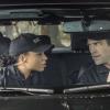 "Treasure Hunt" -- During the annual Contraband Days pirate festival, the NCIS team investigates the murder of a Navy captain who was searching for a valuable 200-year-old marble and gold fleur-de-lis, on NCIS: NEW ORLEANS, Tuesday, March 13 (10:00-11:00 PM, ET/PT) on the CBS Television Network. Pictured L-R: Pictured L-R: Shalita Grant as Sonja Percy and Lucas Black as Special Agent Christopher LaSalle  Photo: Skip Bolen/CBS ÃÂ©2018 CBS Broadcasting, Inc. All Rights Reserved