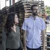 "Legacy" -- After a petty officer is found murdered under a shrimping boat, the NCIS investigation uncovers a conspiracy in the tight-knit local fishing community. Also, Lasalle awaits the final results of the tax fraud investigation into his familyÃÂs company, on NCIS: NEW ORLEANS, Tuesday, Oct. 16 (10:00-11:00 PM, ET/PT) on the CBS Television Network. Pictured L-R: Vanessa Ferlito as FBI Special Agent Tammy Gregorio and Rob Kerkovich as Forensic Scientist Sebastian Lund Photo: Skip Bolen/CBS ÃÂ©2018 CBS Broadcasting, Inc. All Rights Reserved