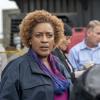 "Legacy" -- After a petty officer is found murdered under a shrimping boat, the NCIS investigation uncovers a conspiracy in the tight-knit local fishing community. Also, Lasalle awaits the final results of the tax fraud investigation into his familyÃÂs company, on NCIS: NEW ORLEANS, Tuesday, Oct. 16 (10:00-11:00 PM, ET/PT) on the CBS Television Network. Pictured: CCH Pounder as Dr. Loretta Wade Photo: Skip Bolen/CBS ÃÂ©2018 CBS Broadcasting, Inc. All Rights Reserved