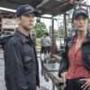 "Legacy" -- After a petty officer is found murdered under a shrimping boat, the NCIS investigation uncovers a conspiracy in the tight-knit local fishing community. Also, Lasalle awaits the final results of the tax fraud investigation into his familyÃÂs company, on NCIS: NEW ORLEANS, Tuesday, Oct. 16 (10:00-11:00 PM, ET/PT) on the CBS Television Network. Pictured L-R: Lucas Black as Special Agent Christopher LaSalle and Necar Zadegan as Special Agent Hannah Khoury Photo: Skip Bolen/CBS ÃÂ©2018 CBS Broadcasting, Inc. All Rights Reserved
